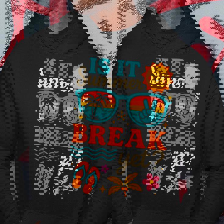 夏休みなのに、学校教師休暇の最終日 パーカー 面白い贈り物