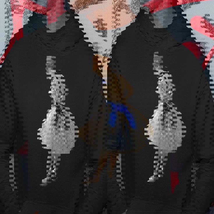 大人用 バレエダンサー 練習キット ドガ バレリーナ グラフィック パーカー 面白い贈り物