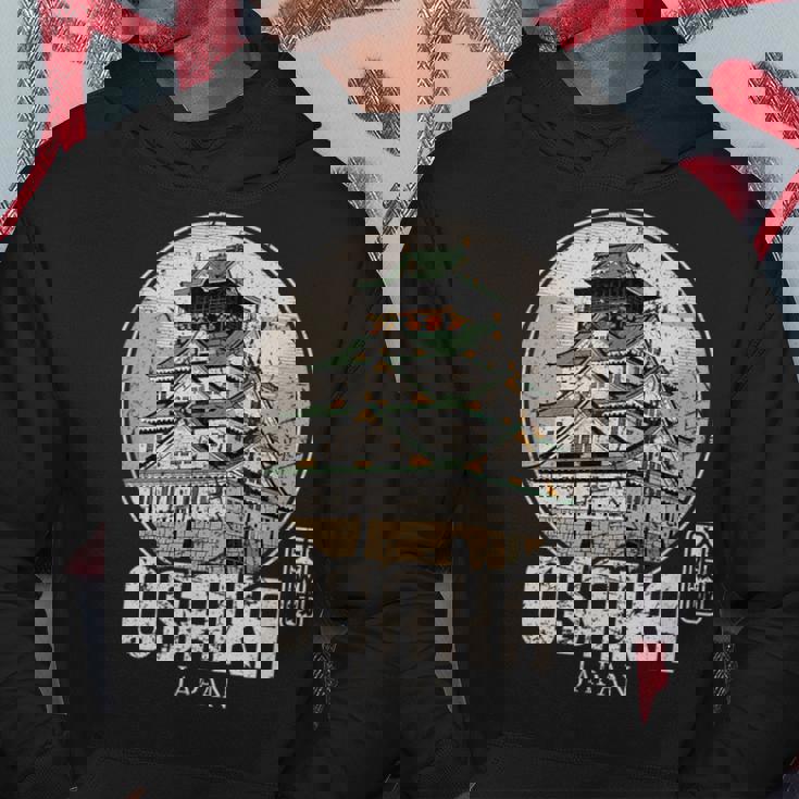 大阪城 日本 お土産 日本の漢字 パーカー 面白い贈り物