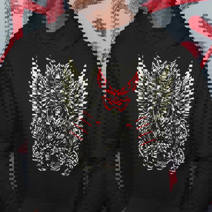 天狗のデザイン パーカー 面白い贈り物