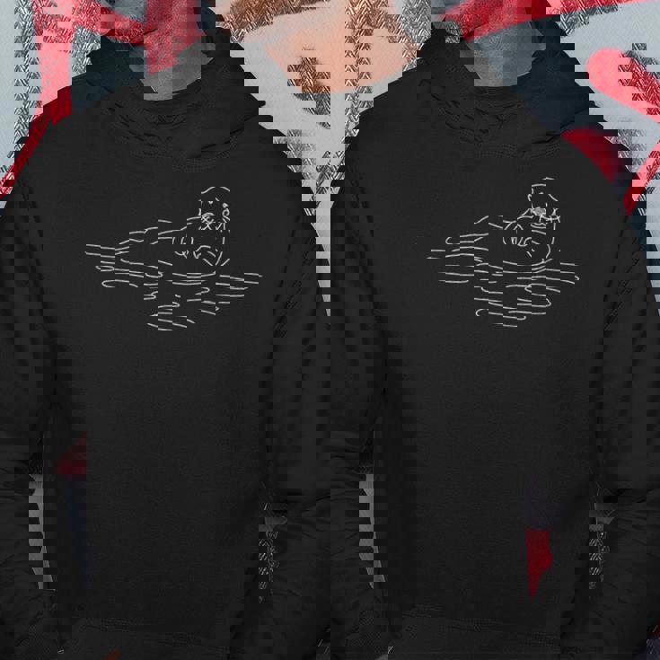 太平洋海洋保全昆布林ラッコ パーカー 面白い贈り物