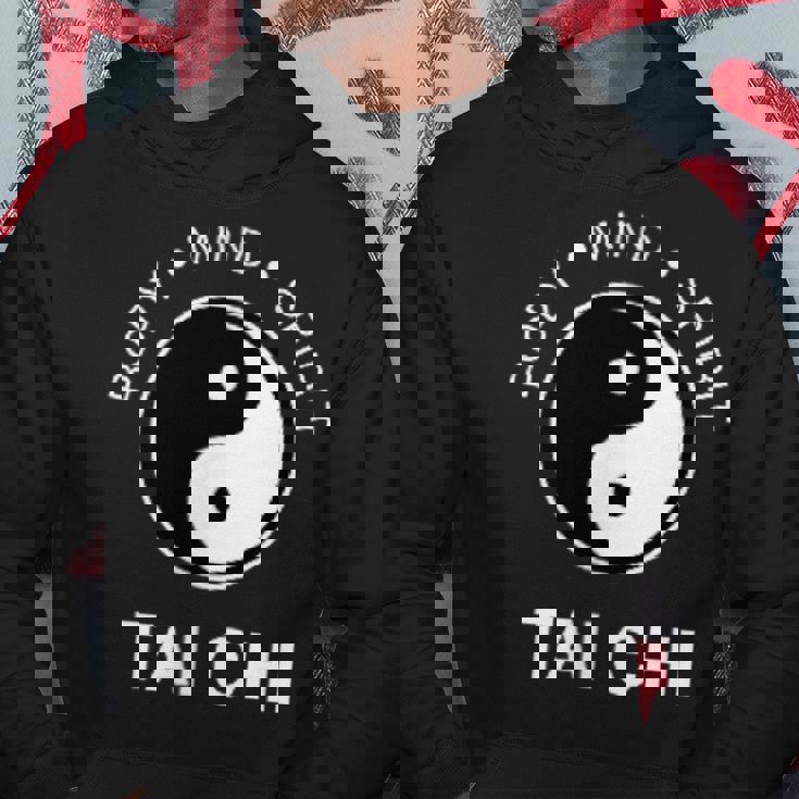 太極拳の心と体の健康のための陰陽師 パーカー 面白い贈り物