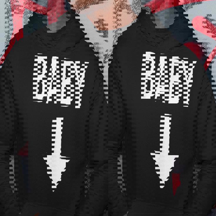 妊娠発表サプライズママとパパシャツ パーカー 面白い贈り物