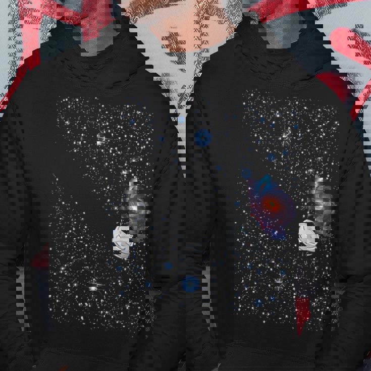 宇宙の星 面白いドレス ロボット掃除機 天の川 パーカー 面白い贈り物