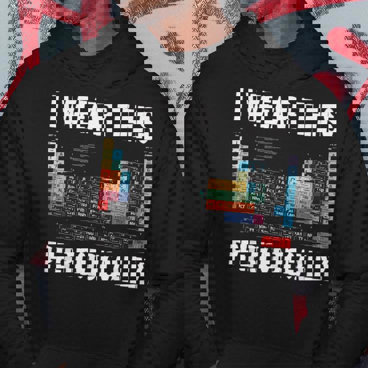 定期的におもしろい 化学 理科 先生 ギフト パーカー 面白い贈り物