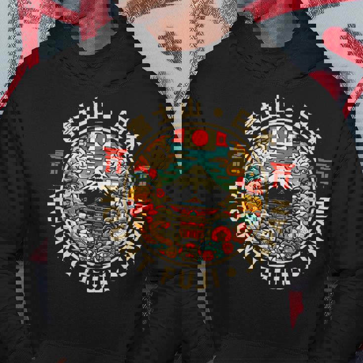 富士山 日本土産 日本の漢字 富士山 お土産 パーカー 面白い贈り物