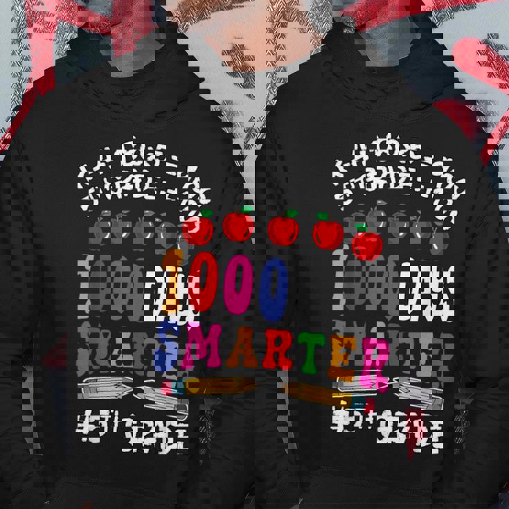 小学5年生 ハッピー1000デイズ スマーター・スクール 教師 生徒 パーカー 面白い贈り物