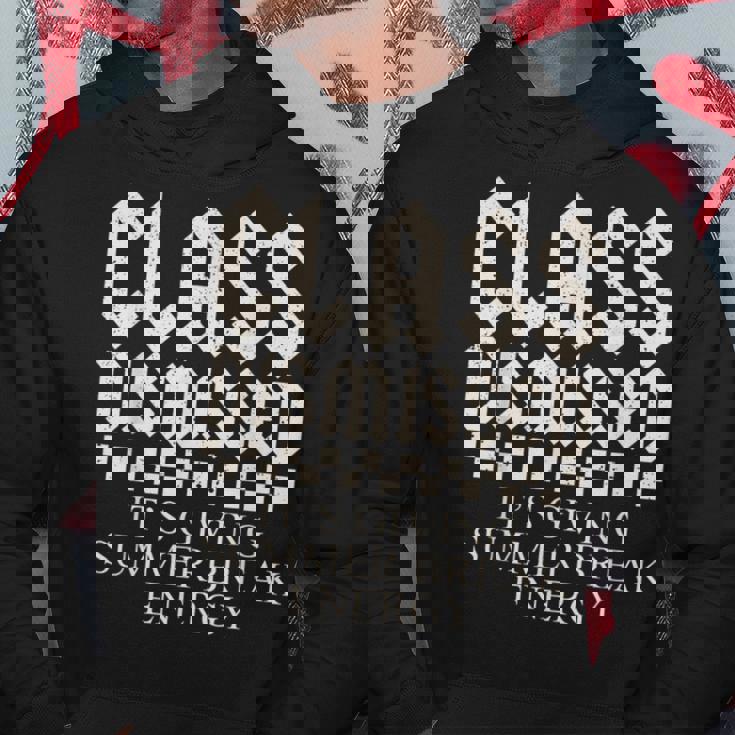 年末の先生は夏休みのエネルギーを与えています パーカー 面白い贈り物