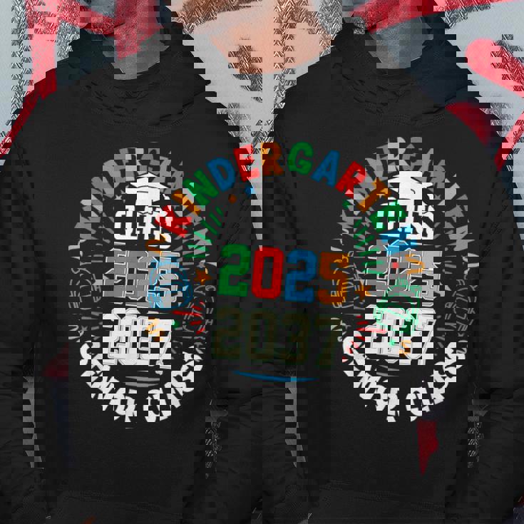 幼稚園卒業クラス 2025年度シニア2037年クラス パーカー 面白い贈り物