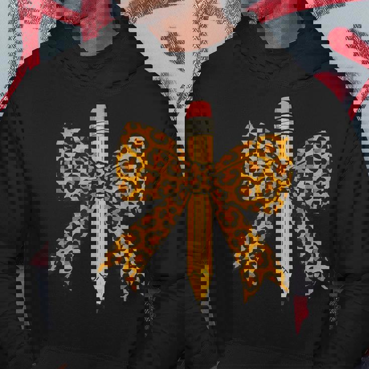 弓鉛筆 ヒョウ柄 初日 新学期 パーカー 面白い贈り物