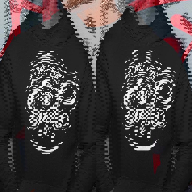 微笑むことを忘れないでください パーカー 面白い贈り物