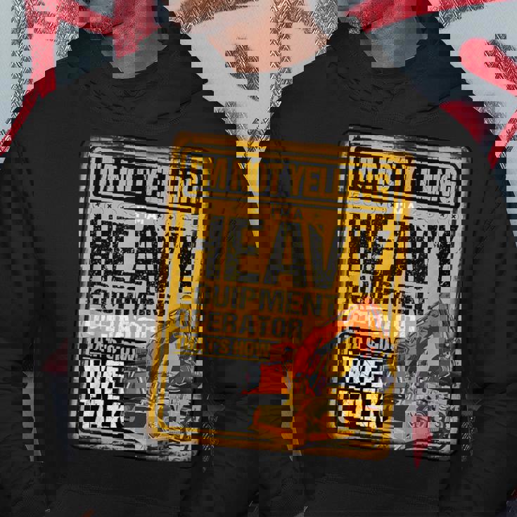 怒鳴らないよ俺は重機オペレーター建設業だ パーカー 面白い贈り物