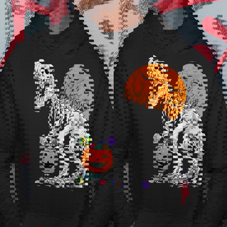 恐竜 T-Rex スケルトン 古代 科医 恐竜 怖い ハロウィン パーカー 面白い贈り物