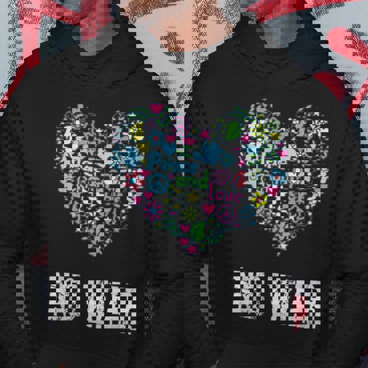 戦争なし、平和、反戦、戦争なし パーカー 面白い贈り物