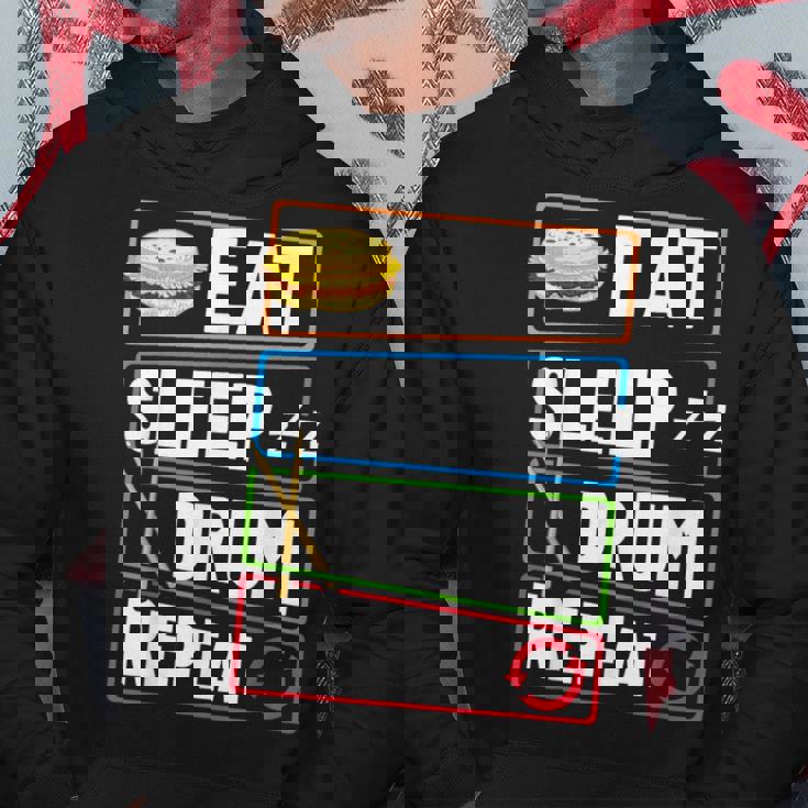 打楽器 ドラム 音楽 ドラマー ミュージシャン プレイヤー パーカー 面白い贈り物