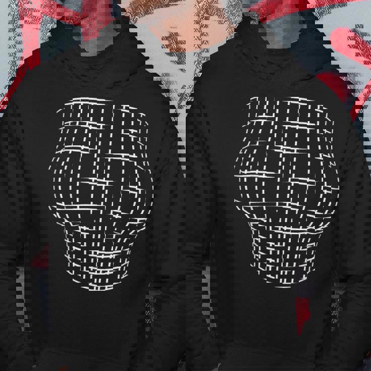 拡大胸 光学イリュージョングリッド 大きなおっぱい パーカー 面白い贈り物