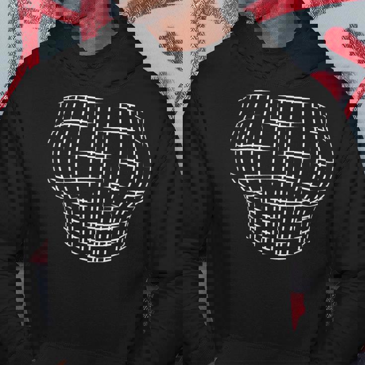 拡大胸 錯視グリッド 巨乳 パーカー 面白い贈り物