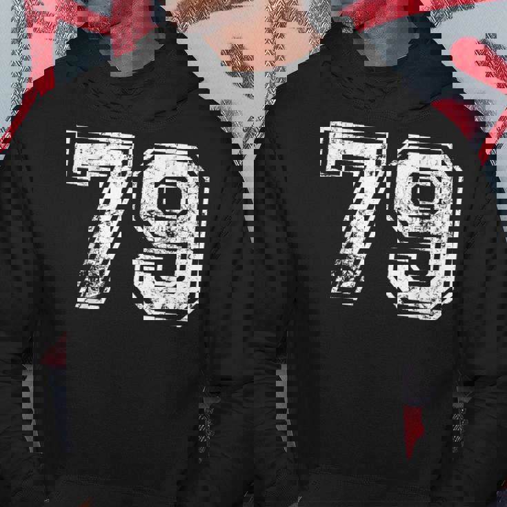 数字 79 ヴィンテージ 1979 誕生日 ヴィンテージ風 パーカー 面白い贈り物