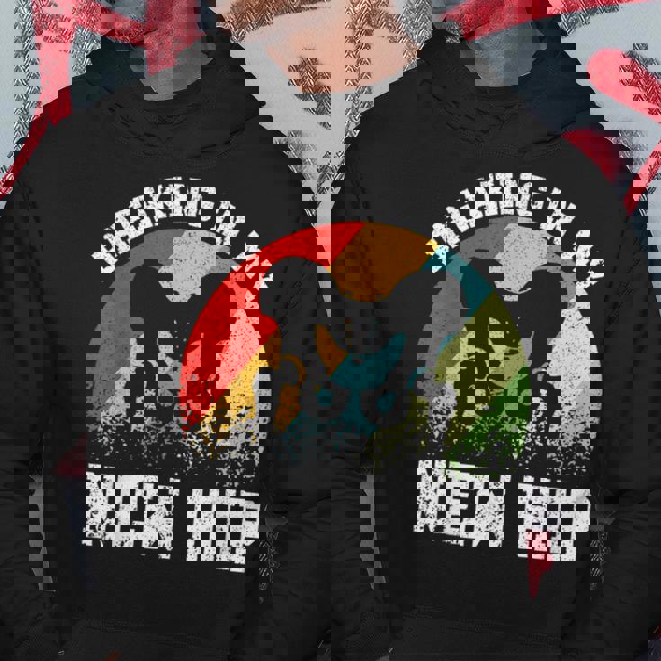 新しい股関節の慣らし 股関節置換手術 パーカー 面白い贈り物