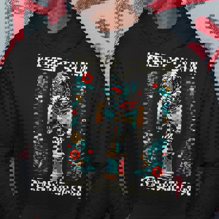 日本のけん玉 花柄 グレートウェーブ けん玉 パーカー 面白い贈り物