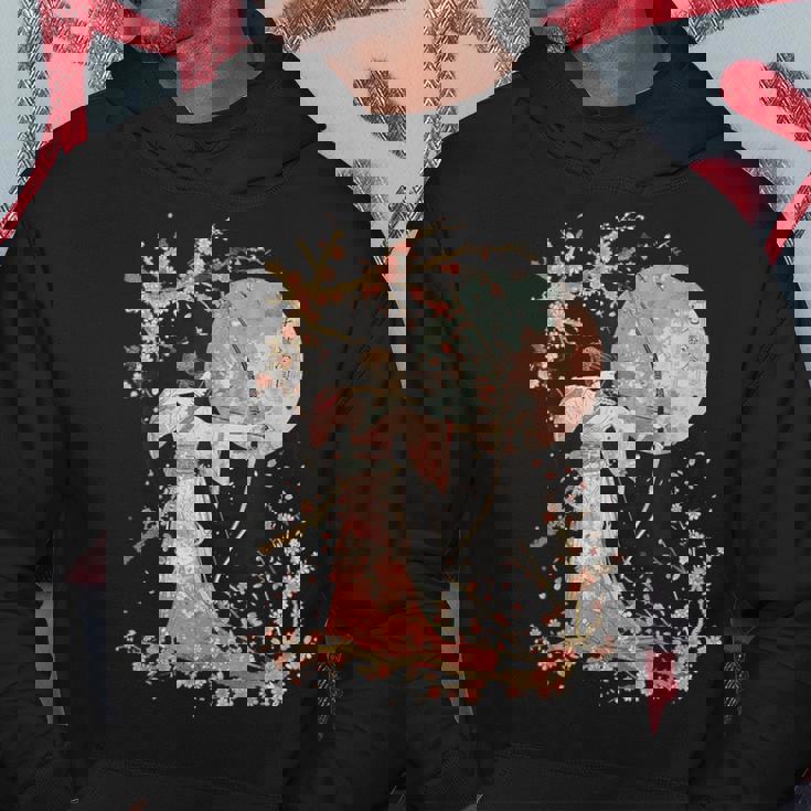 日本の伝統的な弓道アーチェリーアート桜のデザイン。 パーカー 面白い贈り物