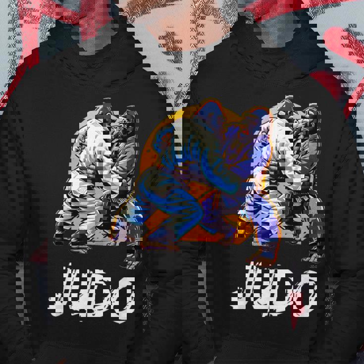 日本の柔道 ゴリラ柔道家 パーカー 面白い贈り物