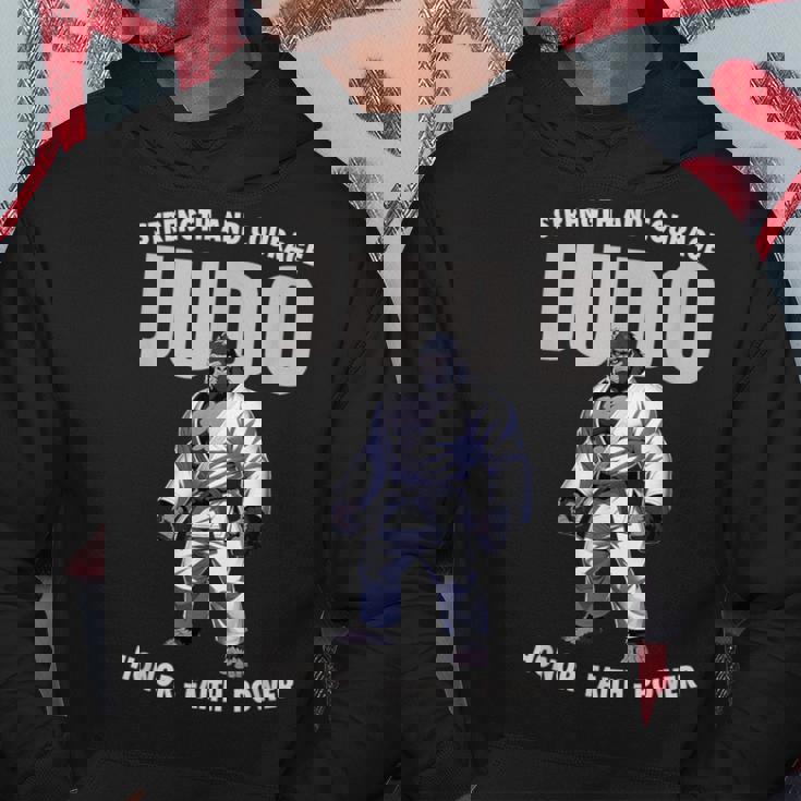 日本の柔道ゴリラグラップリング パーカー 面白い贈り物