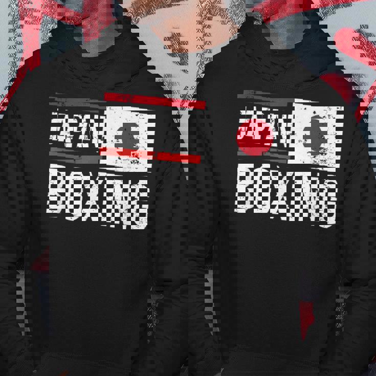 日本ボクシング日本旗スポーツジムスパーリングアマチュアスポーツ パーカー 面白い贈り物