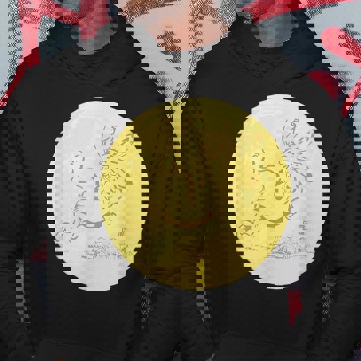 月 に映る 鳥獣戯画 兎 デザイン ウサギ うさぎ メンズ レディース キッズ 和風 和柄 グラフィック パーカー 面白い贈り物