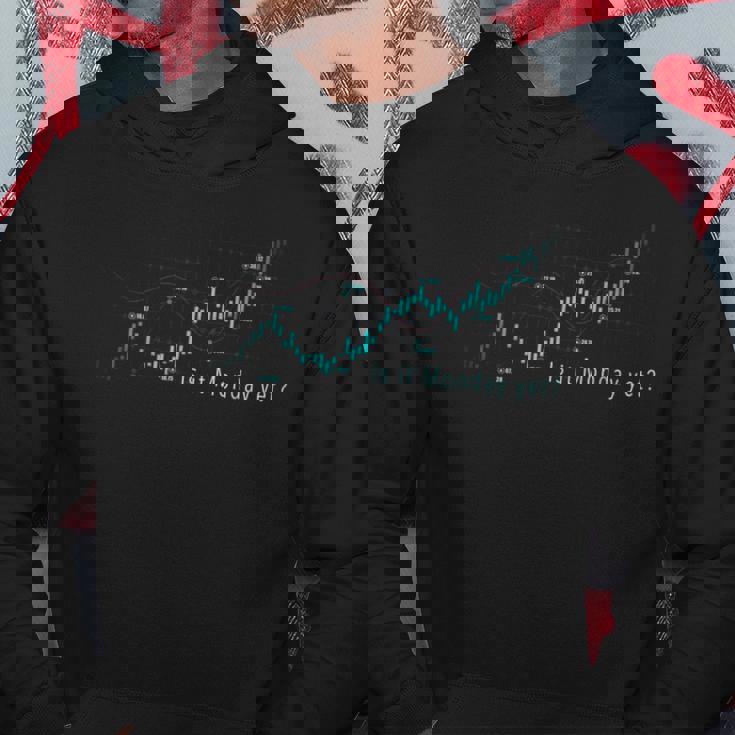 月曜日はまだ デイトレーダー、フォレックス、Fx、ストックマーケット パーカー 面白い贈り物