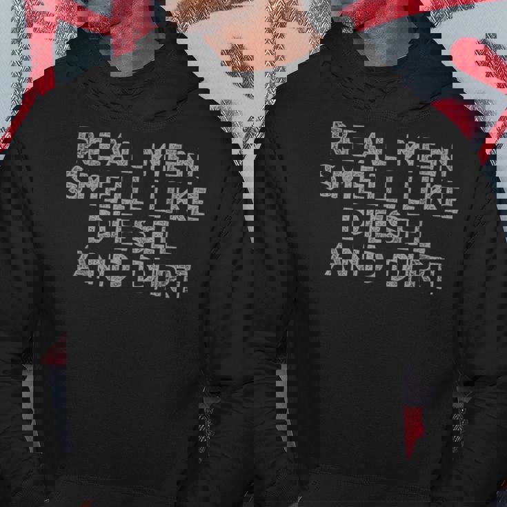 本物の男性はディーゼルとダートのようなにおいがします。 パーカー 面白い贈り物