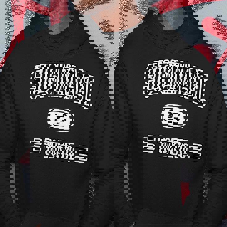 杉並区uginami【チームユニフォーム カレッジ風】東京 23区 Jimo-T ジモティ 面白い パーカー 面白い贈り物