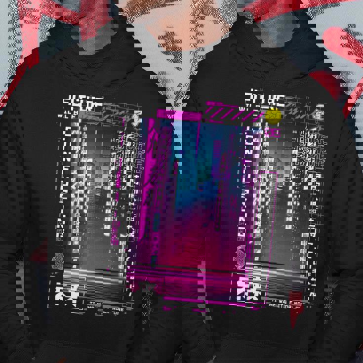 東京サイバーパンク ヴェイパーウェーブ 日本のレトロな雰囲気の美学 パーカー 面白い贈り物