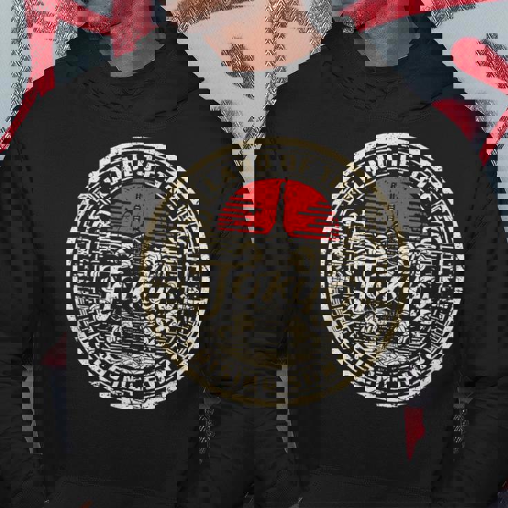 東京シティスカイライン 日本の漢字キャラクター 日本土産 パーカー 面白い贈り物