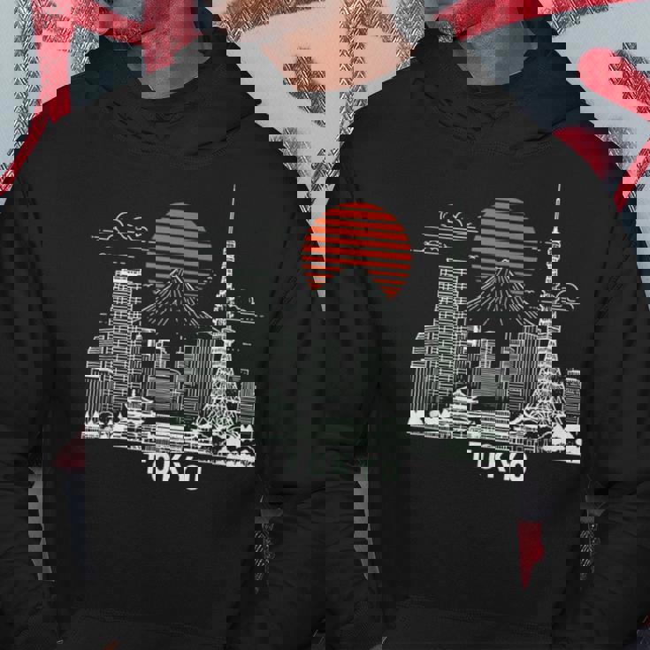 東京スカイライン 日本 富士山 ランドマーク 東京タワー お土産 パーカー 面白い贈り物