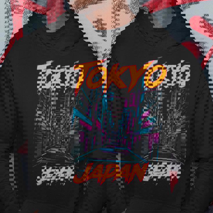 東京都 日本 アニメ スタイル 美的 芸術 アジアン 日本 パーカー 面白い贈り物