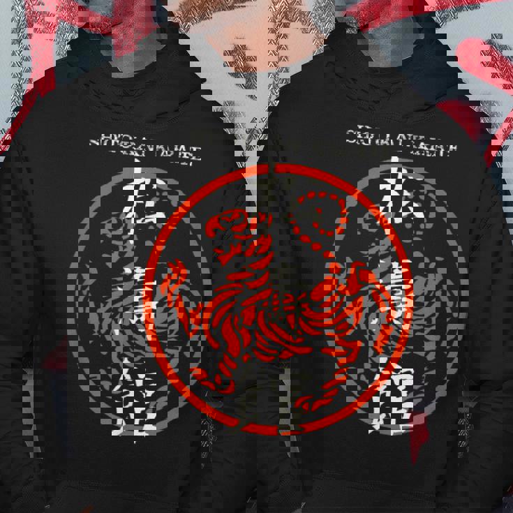 松濤館虎の漢字記号 武道空手道場 パーカー 面白い贈り物