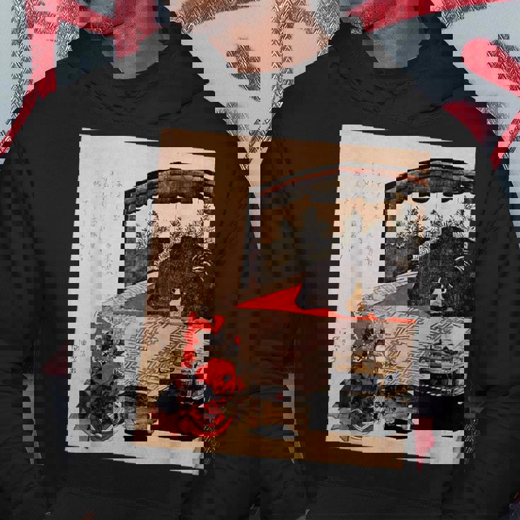 歌川国芳 訓練中の遊女 パーカー 面白い贈り物