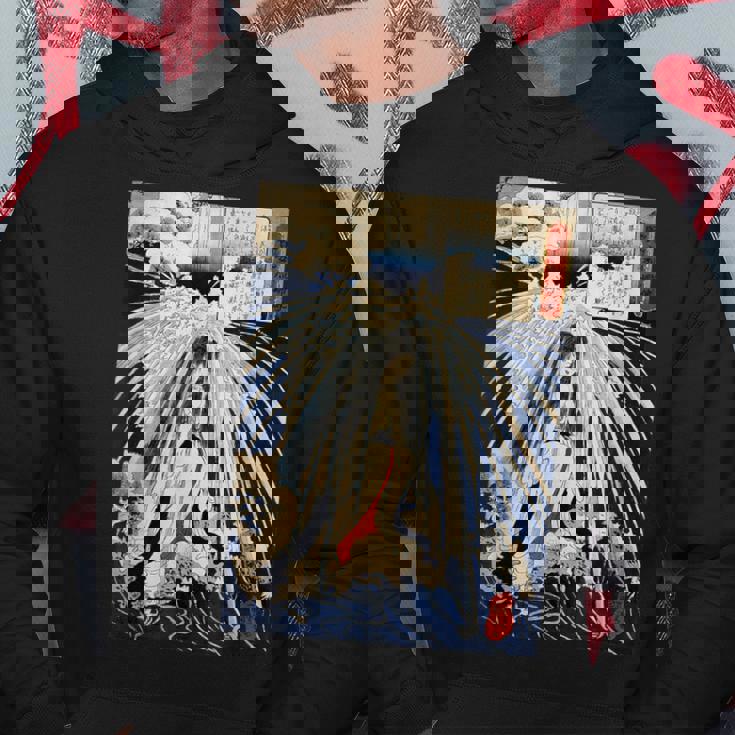 歌川国芳作 塔ノ沢の滝の下の初花 パーカー 面白い贈り物