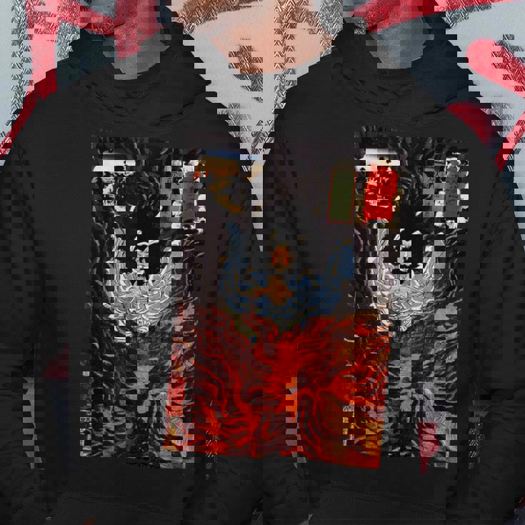 歌川国芳作 木曽街道六十九駅 パーカー 面白い贈り物