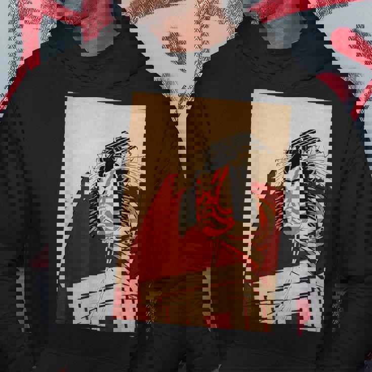 歌舞伎 役者 市川 團十郎 暫 しばらく勝川 春好江戸時代 役者絵 パーカー 面白い贈り物