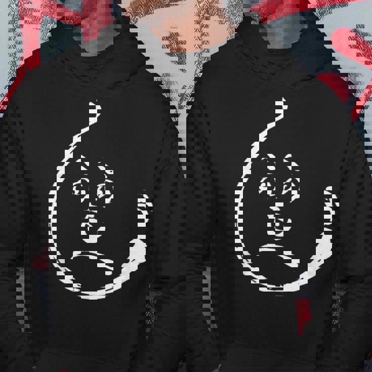 江戸時代の侍風にデザインした へのへのもへじ ユニーク ユーモア 面白い ふざけ ゆる かわいい インパクト パーカー 面白い贈り物