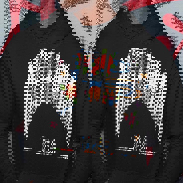 沖縄島ジャパン うちなちゅう 琉球 ビンガタ 沖縄紅型びんがた パーカー 面白い贈り物