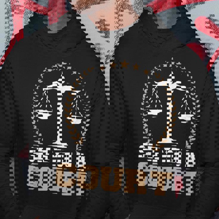 法廷で会おう 弁護士ミーム 未来の弁護士 引退した弁護士 パーカー 面白い贈り物