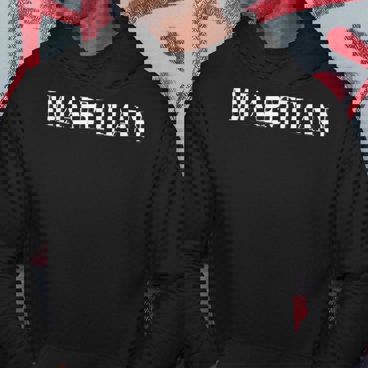 火星人。面白い男性は火星人の引用、ユーモア パーカー 面白い贈り物