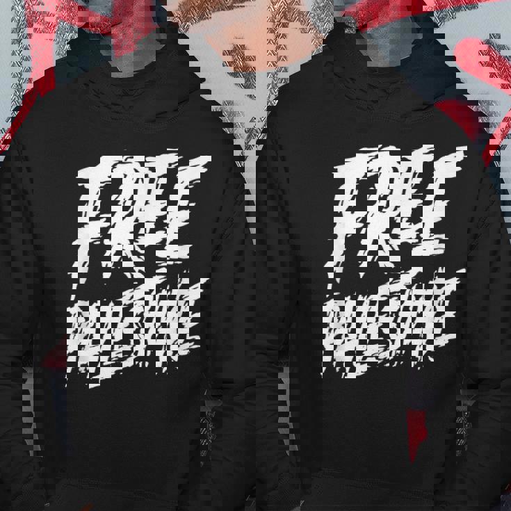 無料のパレスチナ抗議支援 ガザとエルサレムへのギフト パーカー 面白い贈り物