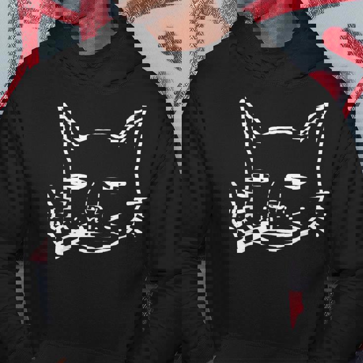 煙草を吸う猫 猫好き パーカー 面白い贈り物