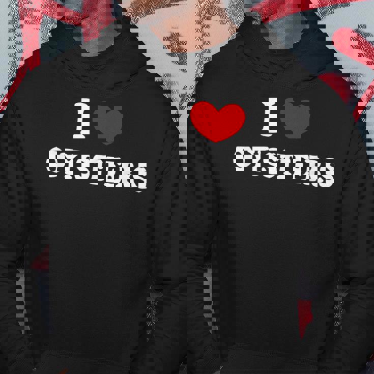 牡蠣大好き、牡蠣が大好き パーカー 面白い贈り物