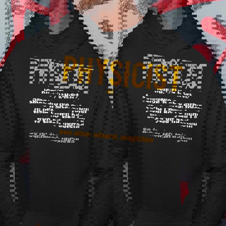 物理学者 定義 科学 オタク 面白い 魔法 パーカー 面白い贈り物