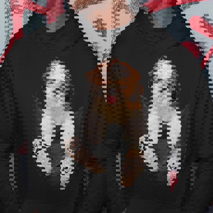 犬好き ギフト シーズー バッグ入り パーカー 面白い贈り物